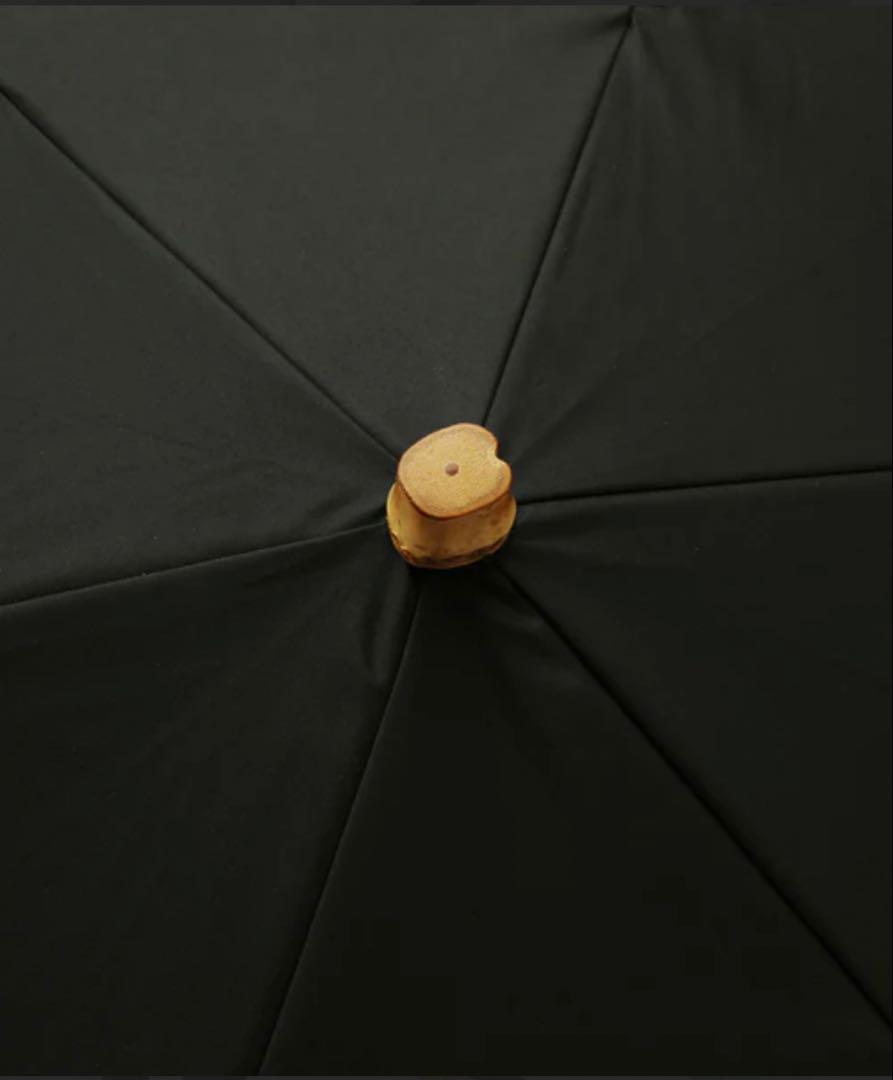 VISの晴雨兼用/遮光率100%】バンブーハンドルコンパクト折り畳み傘2点