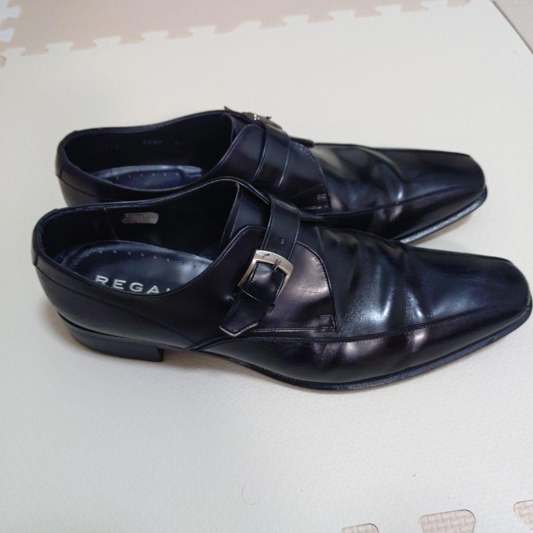 リーガル REGAL 革靴 黒 ブラック モンクストラップ ビジネス 27 リーガル REGAL 革靴 黒 ブラック モンクストラップ ビジネス 27