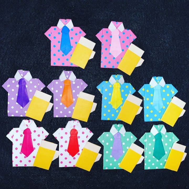 手数料安い 折り紙 父の日 ワイシャツ ネクタイ ビール 各種パーツ Www Modern Pharmacy Com Ua