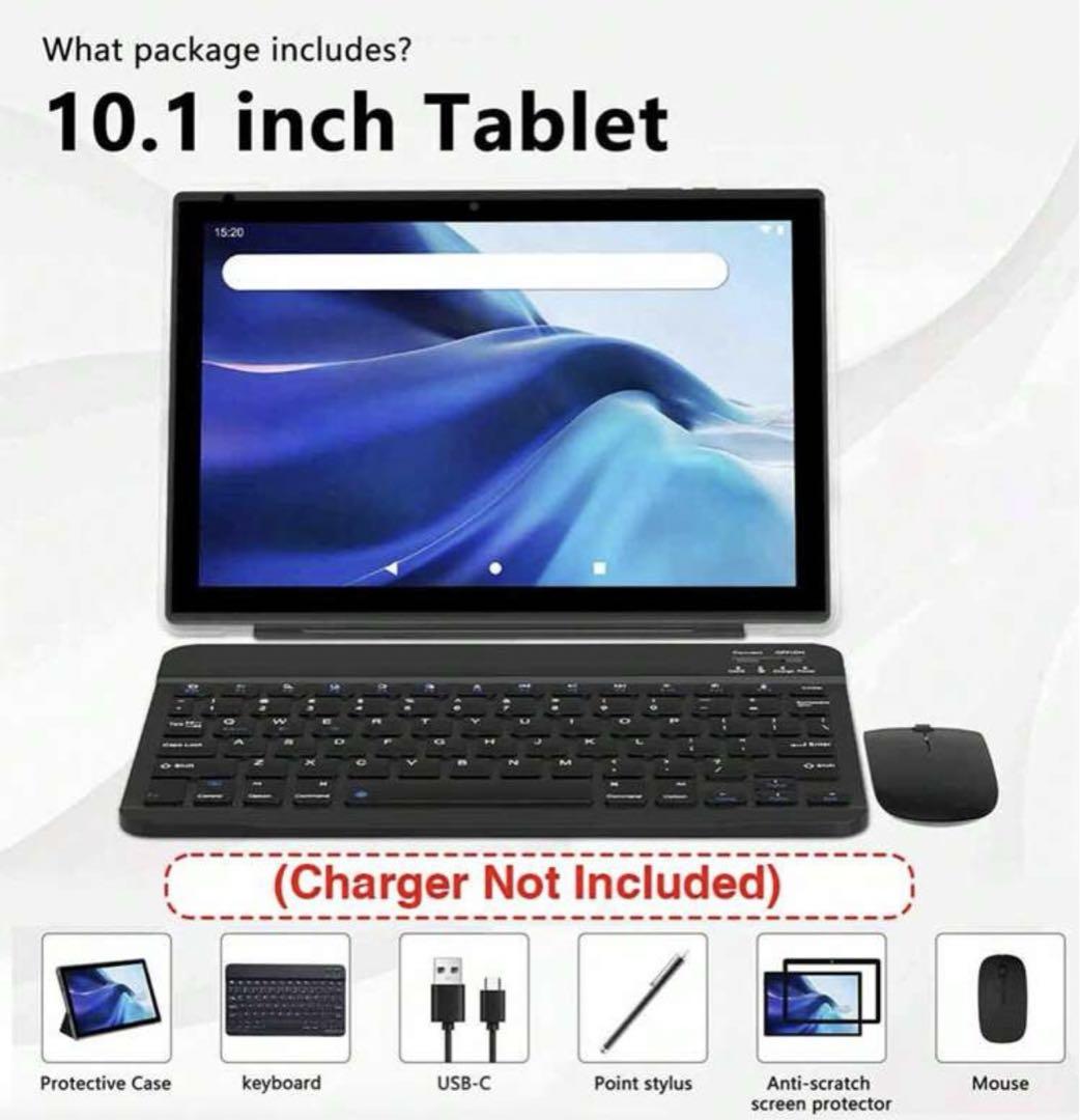 COOPERS 10.1インチ Androidタブレット 6GB/128GB