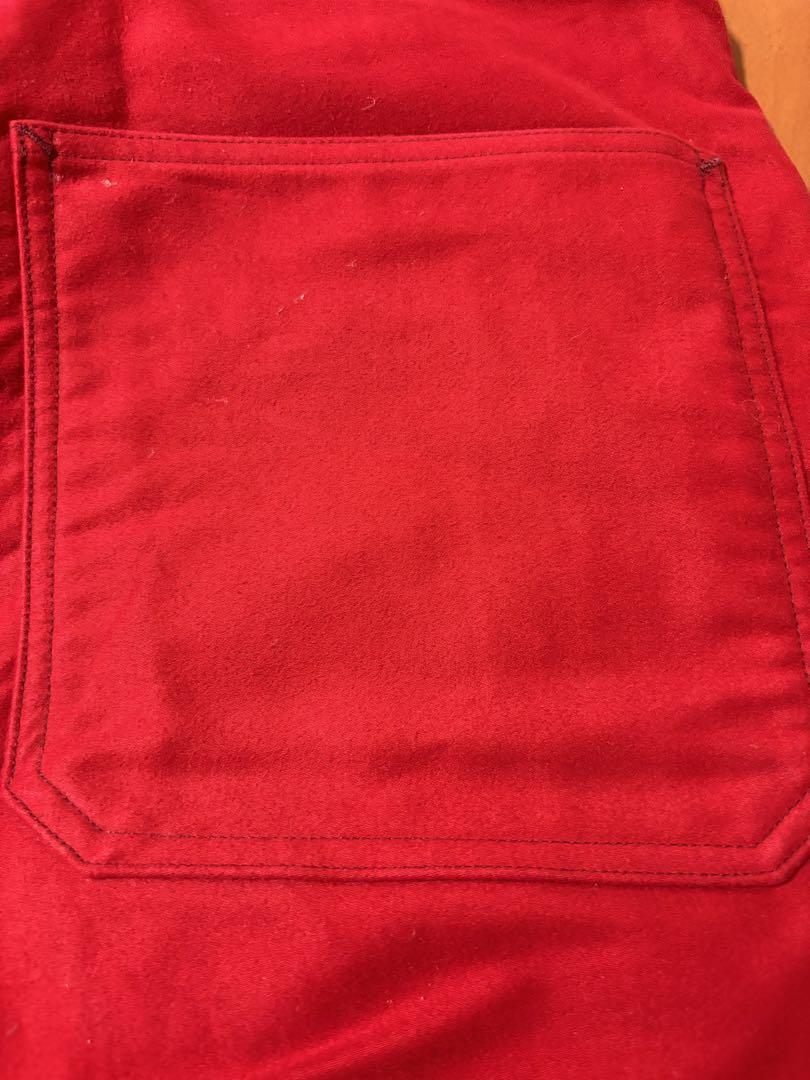 パンツ boncoura red moleskin pants 30