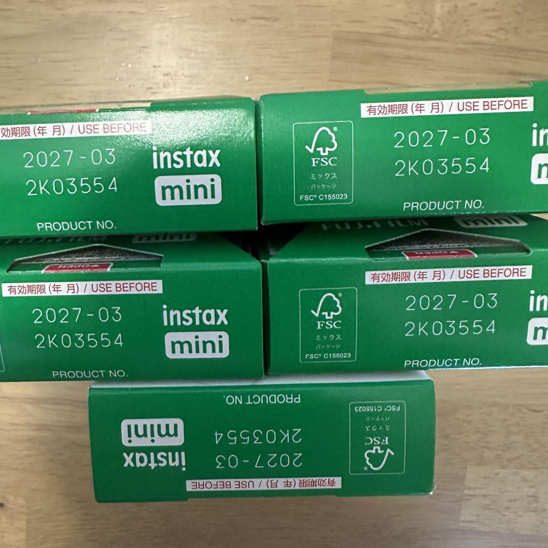 FUJIFILM instax mini チェキフィルム 50枚セット - メルカリ