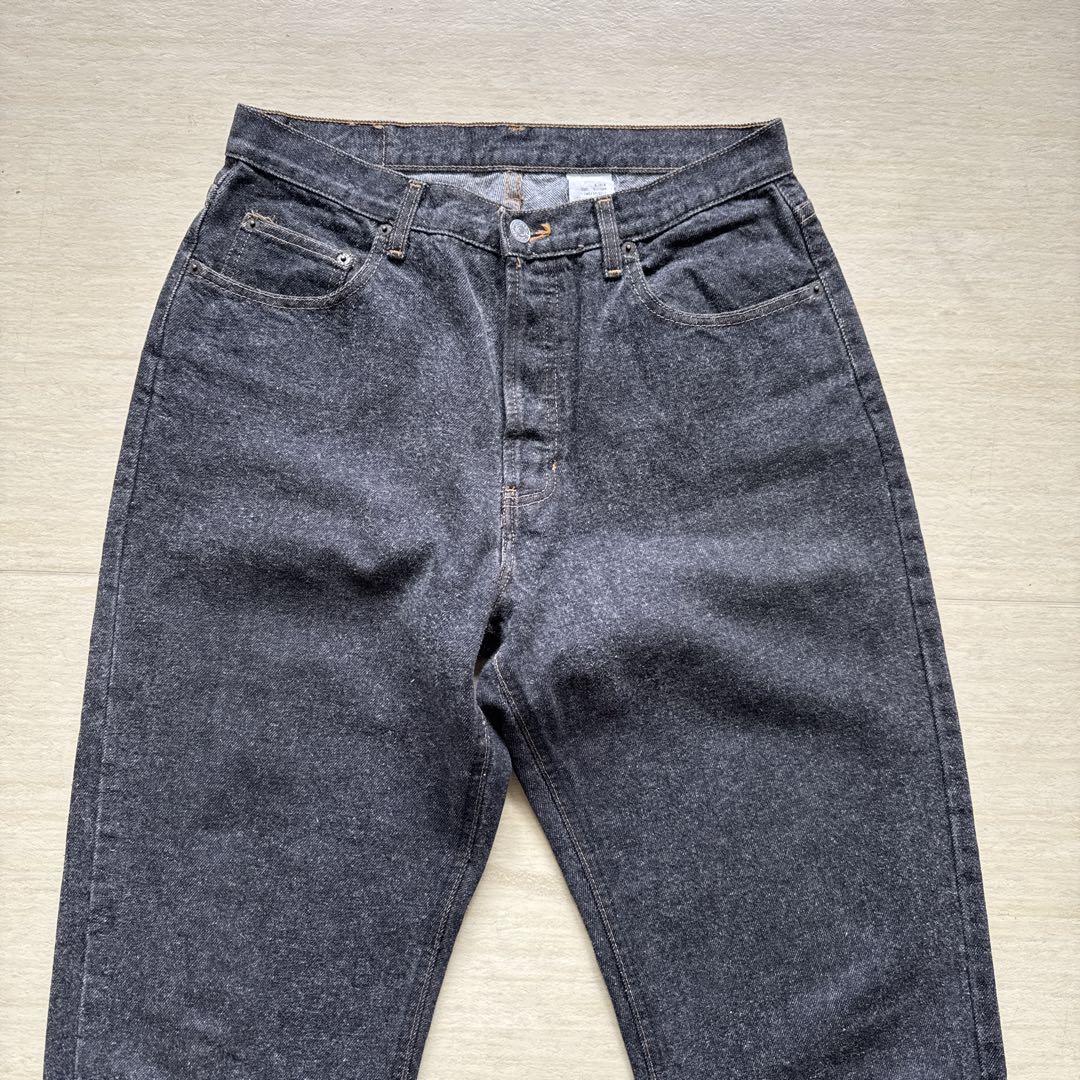 90s USA製 オールドギャップ　OLD GAP 先染めブラックデニム　美中古
