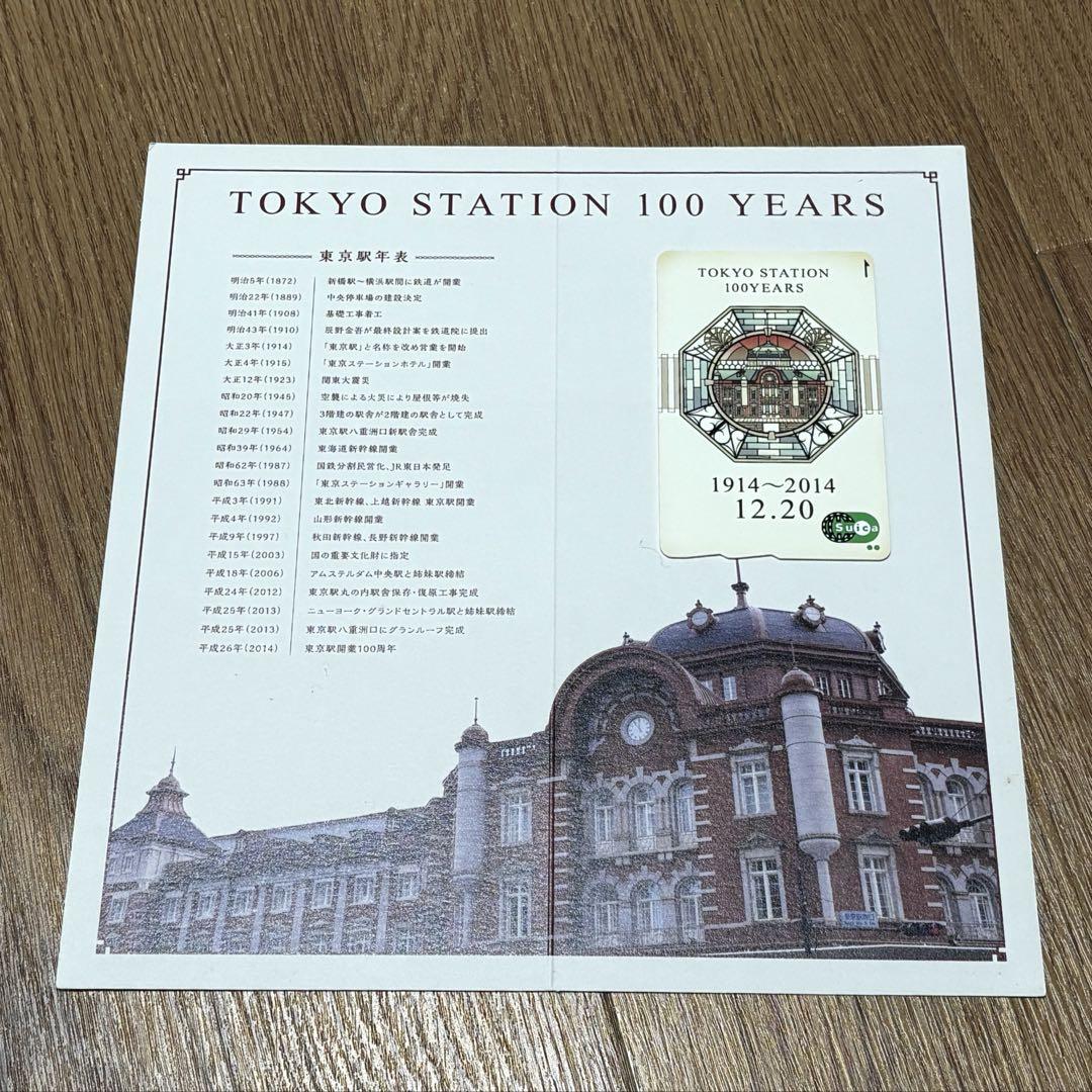Suica東京駅開業100周年記念・台紙付き☆無記名Suica3枚☆観光ガイド他 Amazon.co.jp: 東京駅 開業100周年 記念Suica 限定 スイカ JR