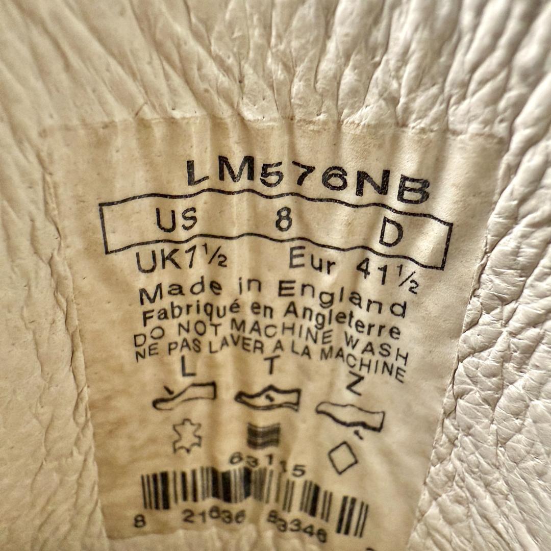 DEAD STOCK LM576UK NB BROWN US8 廃番 DEAD STOCK LM576UK NB BROWN US8 廃番