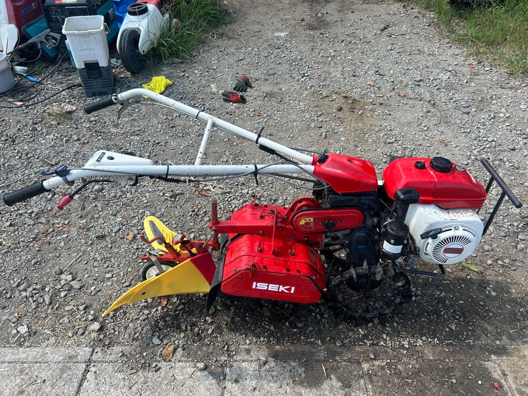 宮崎　イセキ　管理機　正転逆転 耕運機 約6馬力 SX-60 培土器 動画あり