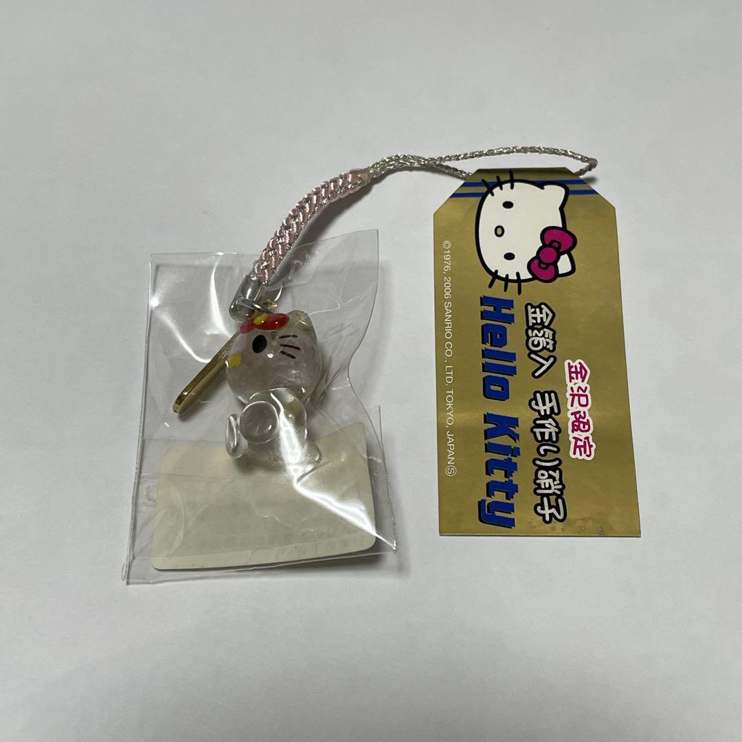 ご当地キティ 金沢限定 金箔入手作り硝子 - メルカリ