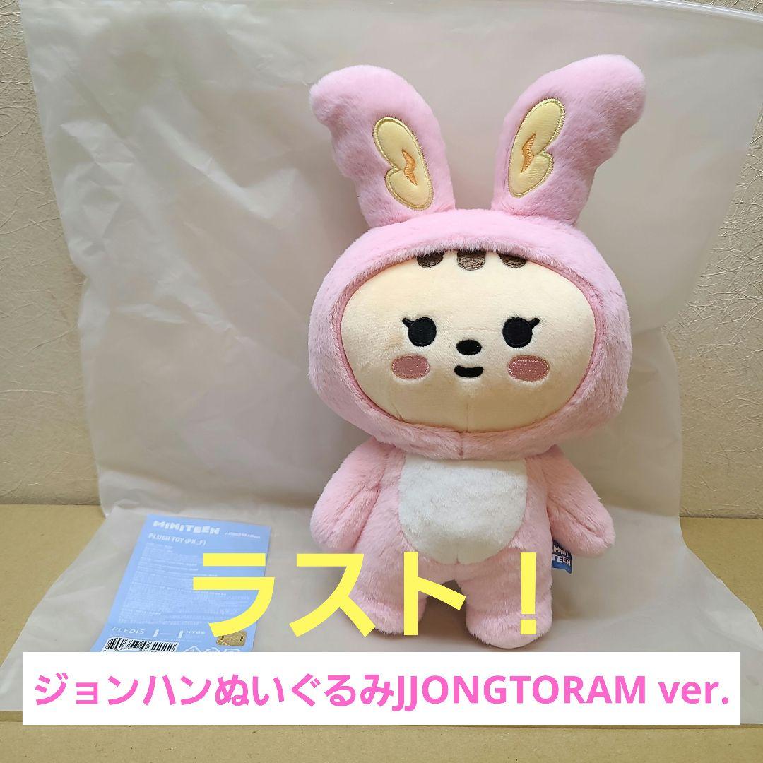 SEVENTEEN MINITEEN ジョンハン トラム ぬいぐるみ 未使用 MINITEEN ジョンハン ぬいぐるみ ジョントラム ミニティーン