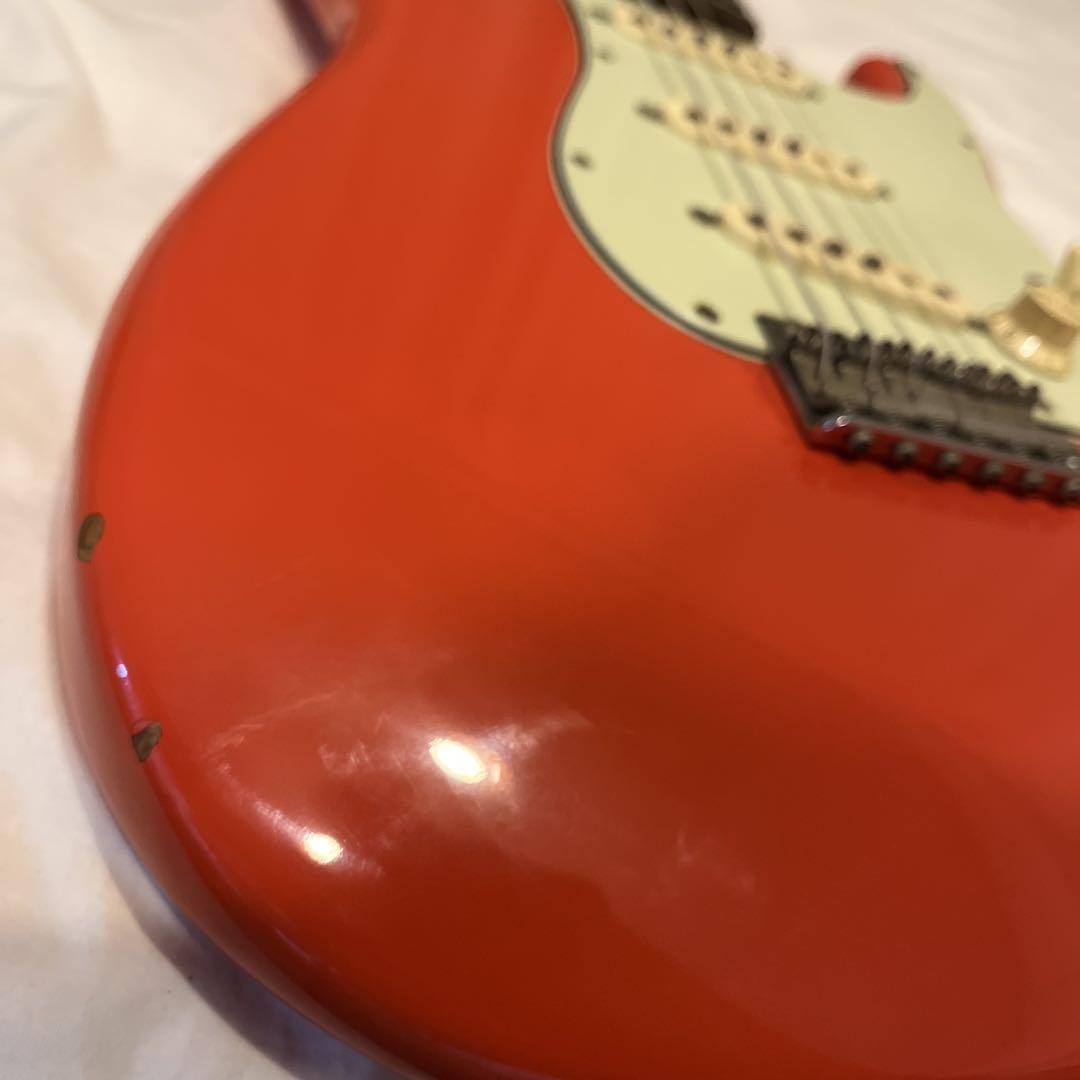 ギター Fender Japan ST62 Fiesta red