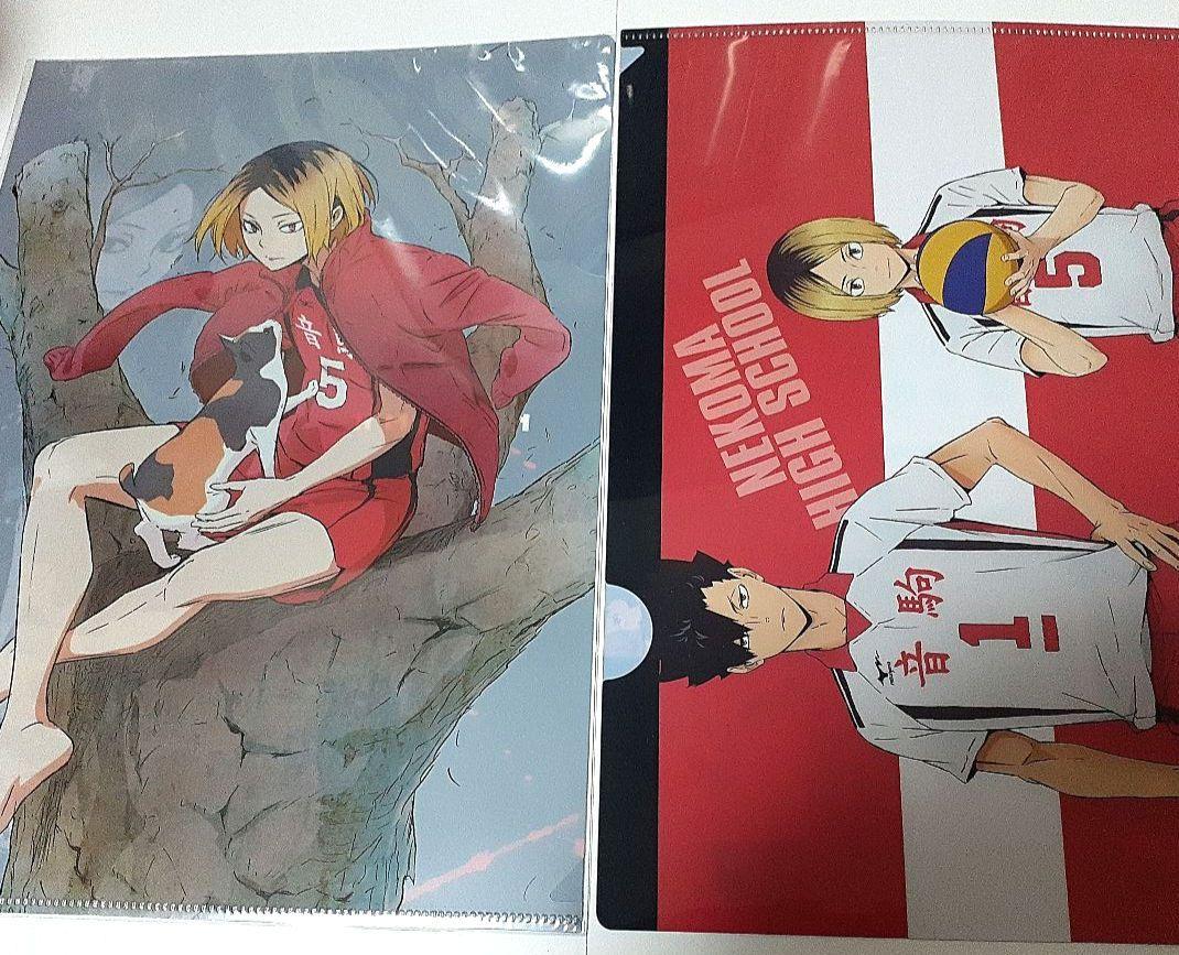 ハイキュー！　クリアファイル　音駒セット