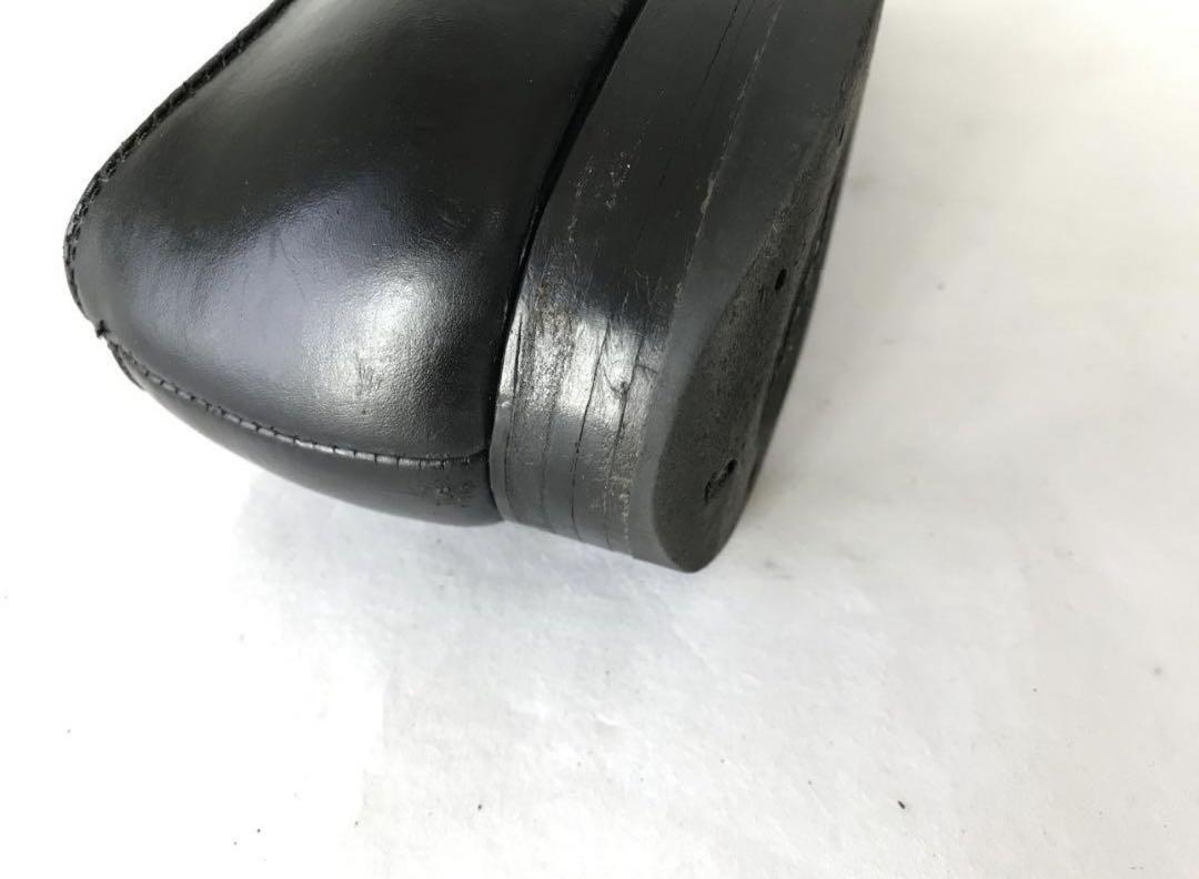 【美品】ALDEN オールデン プレーントゥ ブラック レザー 53507