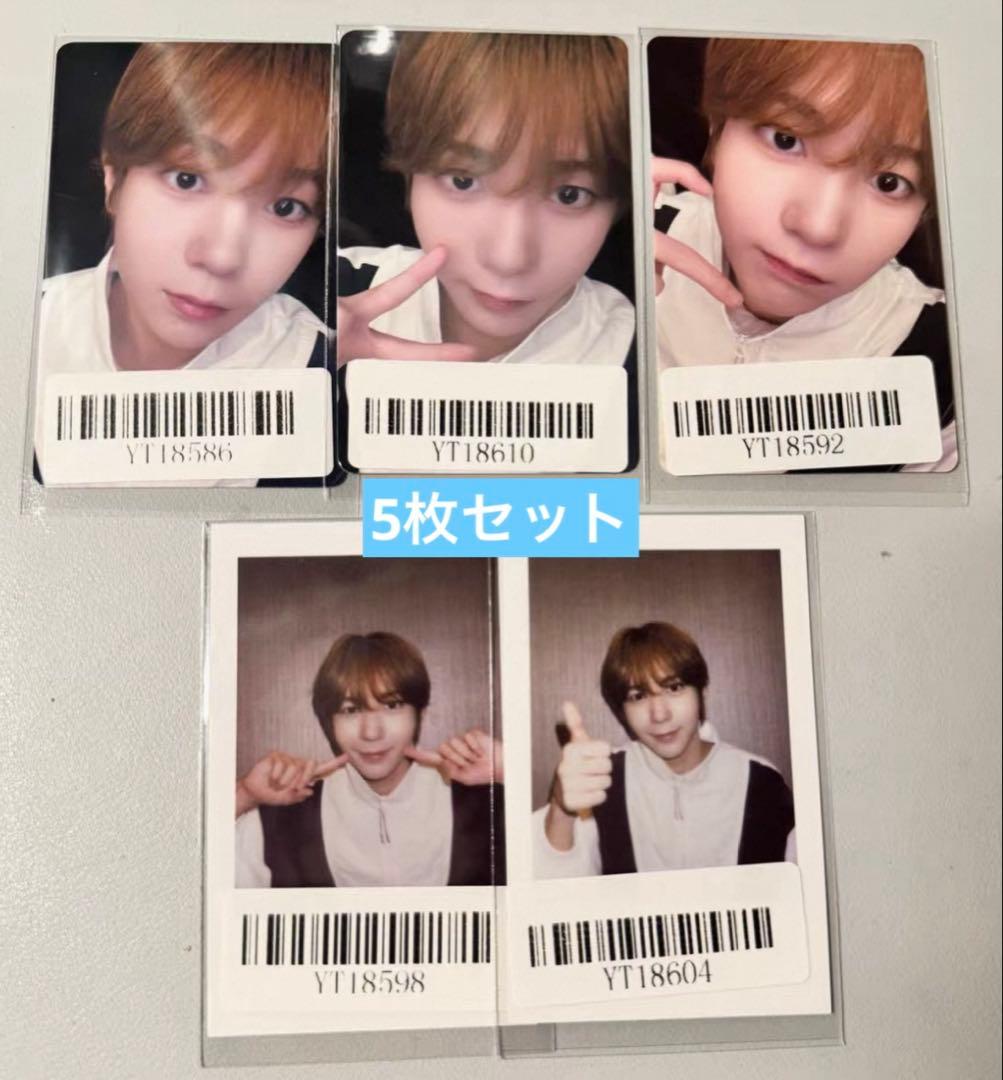 NCTWISHリョウ poppop KMStation 上海 トレカ5枚セット