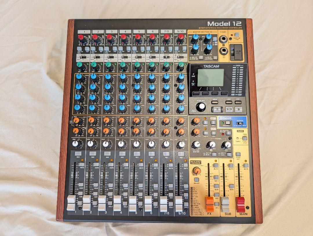 TASCAM Model 12 オーディオインターフェース/ミキサー