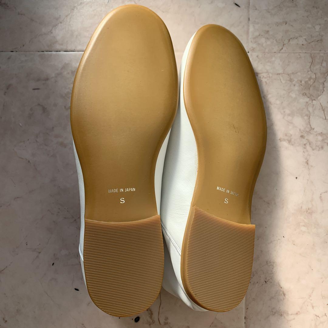 que shoes plain S ホワイト