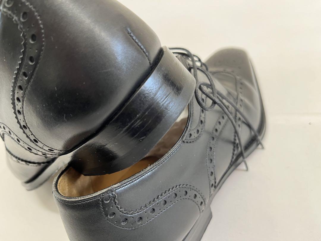 美品MAGNANNI マグナーニ  外羽根 フルブローグ  8.5表記 26.5