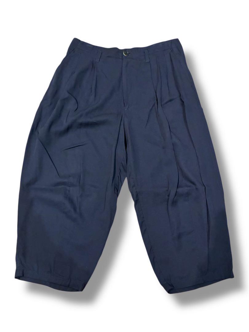my beautiful landlet クロップドパンツ 18SS my beautiful landlet テンセルクロップドパンツ】 - メルカリ