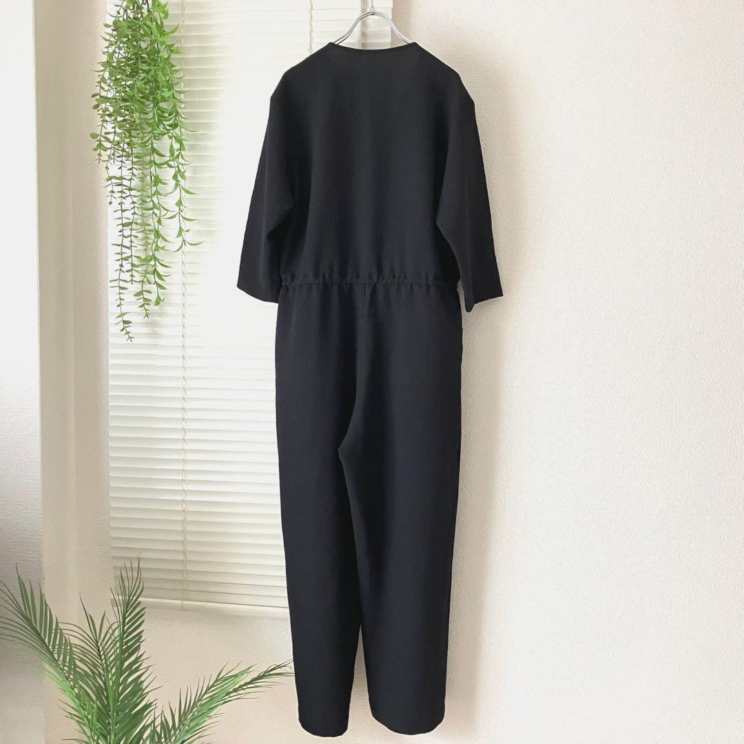 【美品】SLOBE IENA/リラックスオールインワン SLOBE IENA オールインワン 「追加」リラックスイージーVネック