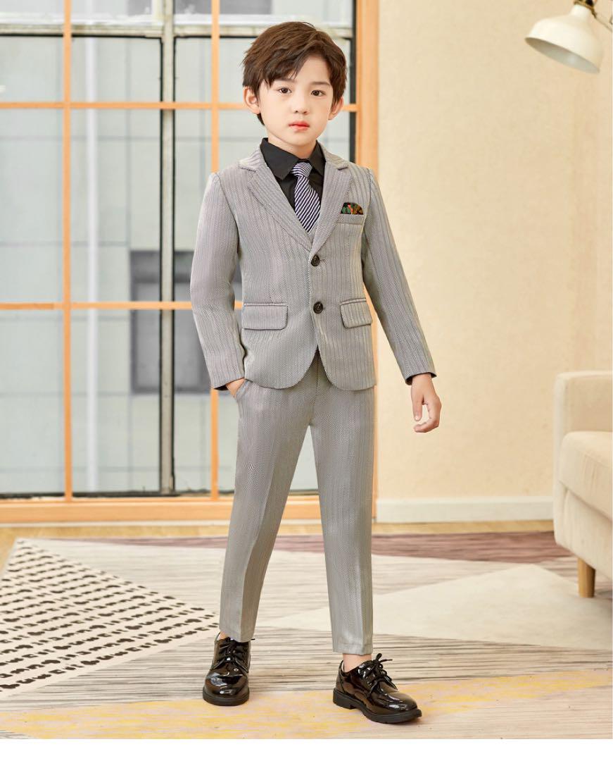 フォーマルスーツ　セットアップ　男の子　5点セット　卒業　入学　卒服　150