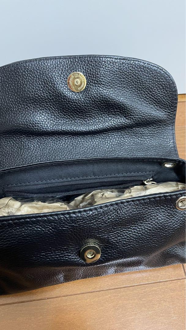 【美品】クロエ Chloe リリー ハンドバッグ ブラック レザー