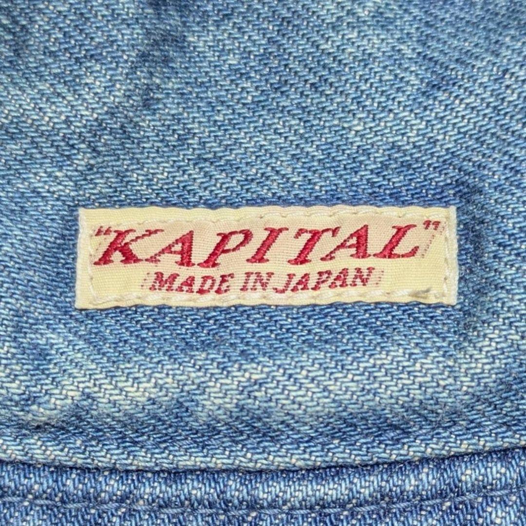 ✨希少✨ KAPITAL バケットハット ランドリーハット 帽子 HAT デニム