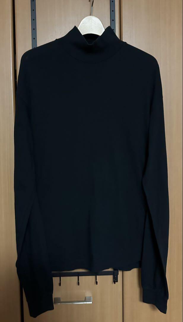 トップス AURALEE SEAMLESS HI NECK L/S TEE