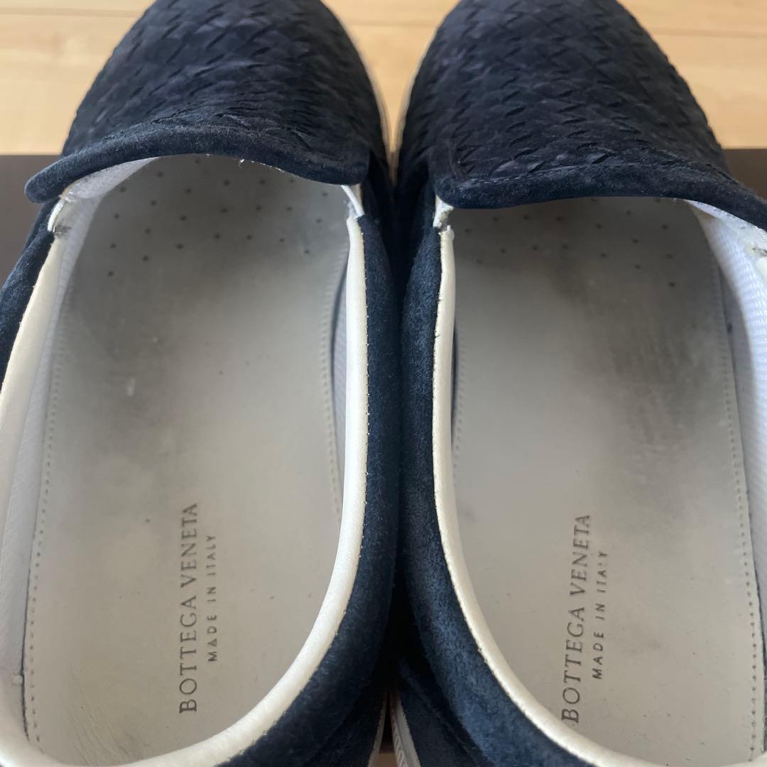 BOTTEGA VENETA ネイビー スリッポン26cm・Bottega Veneta WWW_OLIVIERBERNSTEIN_COM