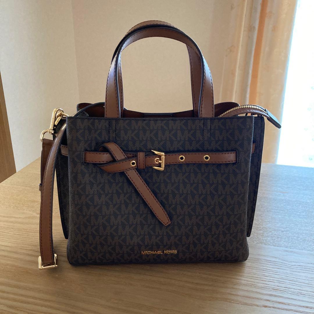 未使用♡マイケルコース♡2wayバッグ♡ショルダーバッグ♡エミリア♡ブラウン系