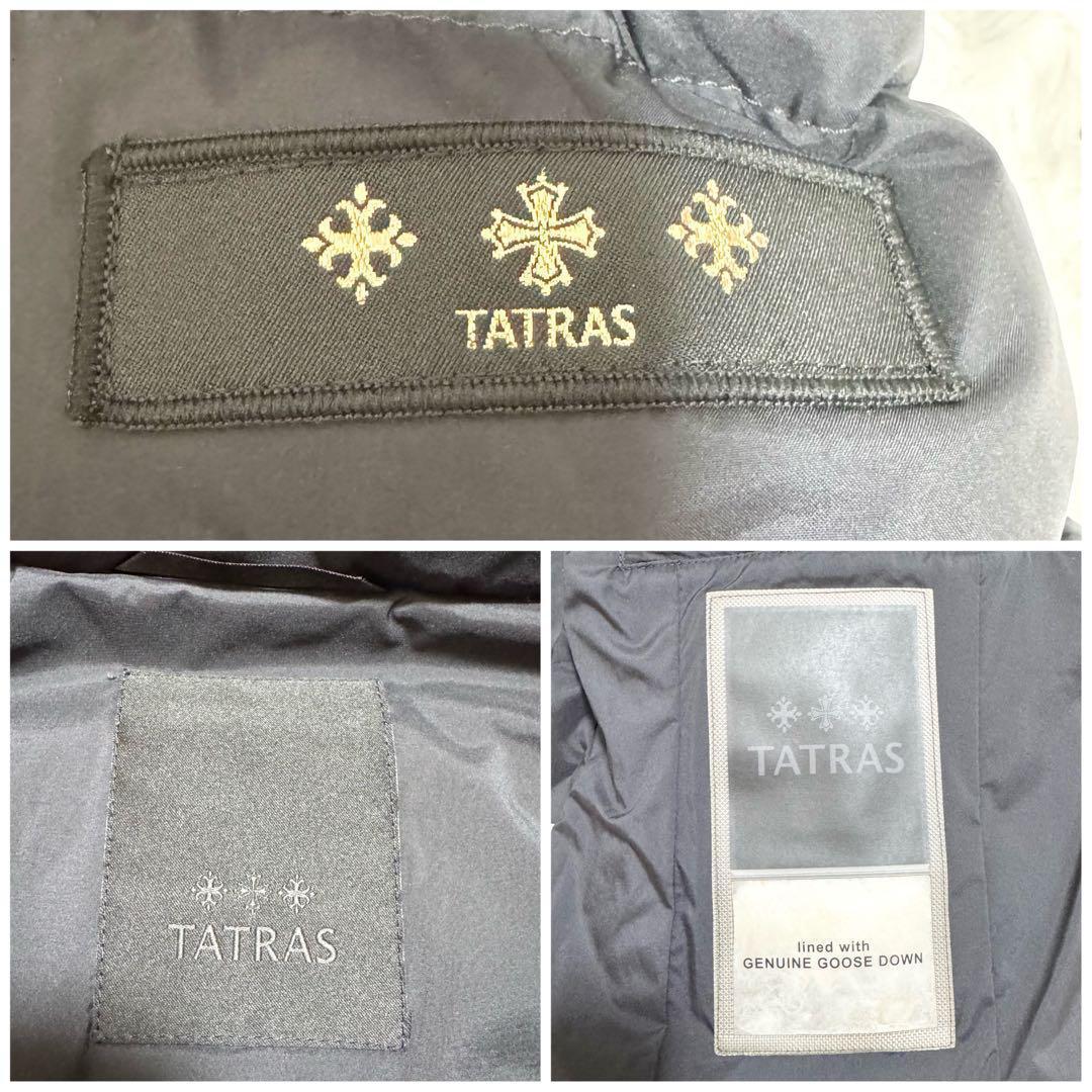 極美品✨20AW タトラス ヴァレナ ダウンジャケット フード ファー 黒 03