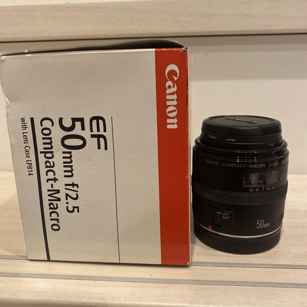 Canon COMPACT-MACRO EF 50mm 1:2.5 ✨完動美品✨