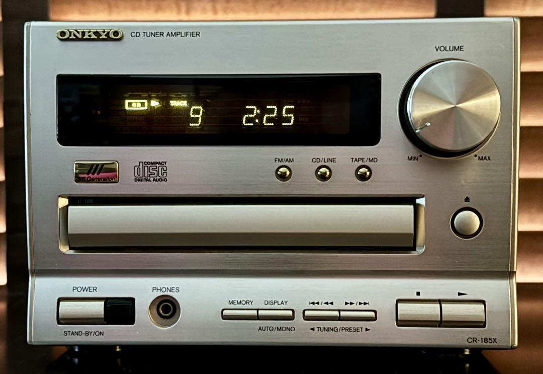 驚きの激安価格 格安美品！整備済動作品！名機オンキョーONKYO CR-185 II 送料込 ラジオ・コンポ