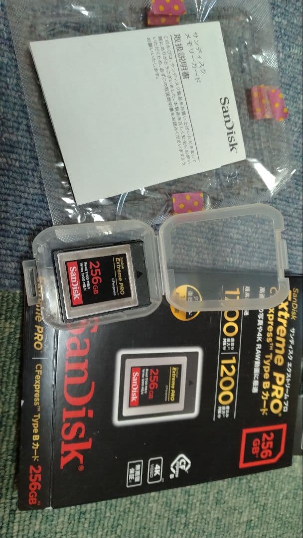 SanDisk Extreme CFxpress type B 256GB