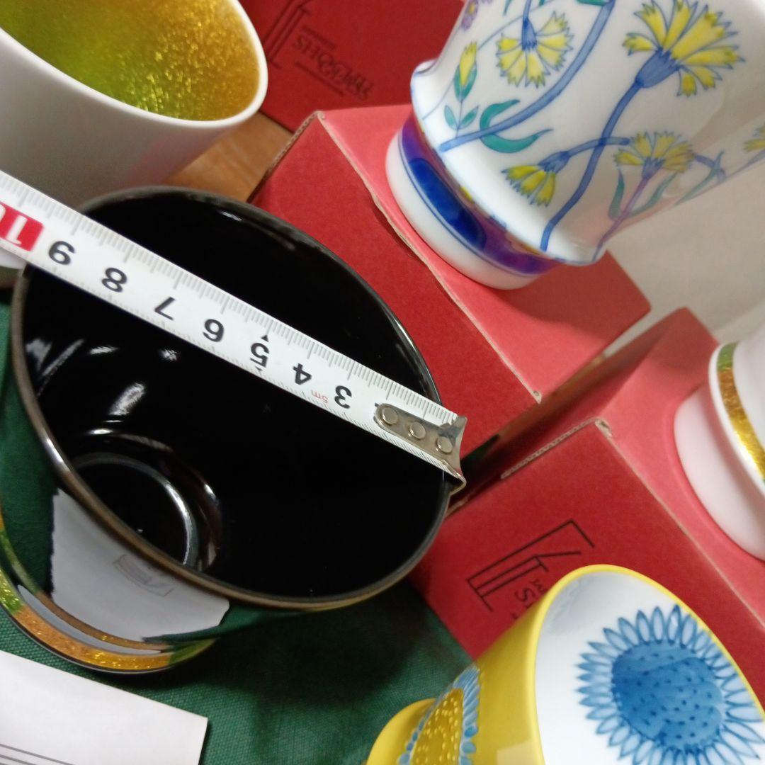 未使用　有田　匠の蔵　至高の焼酎グラス　匠の技　5種