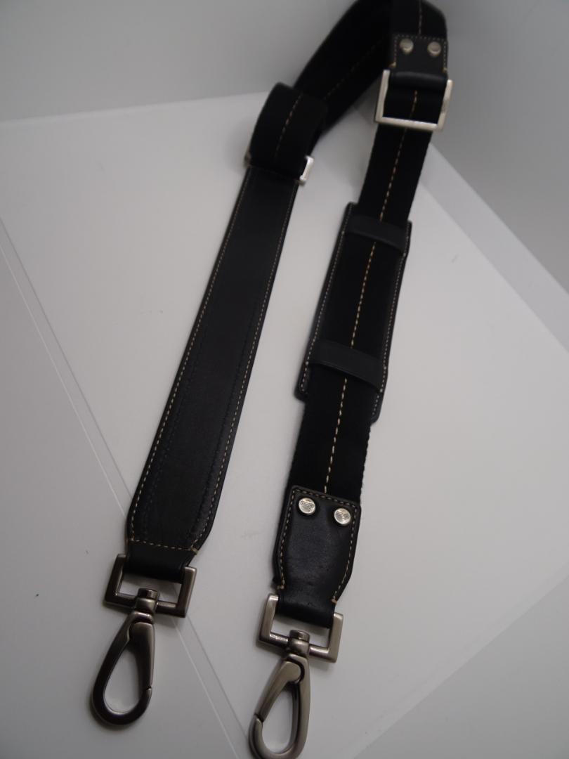 美品COACHコーチ2Wayレザービジネスバッグブラック黒N-E04S-5754