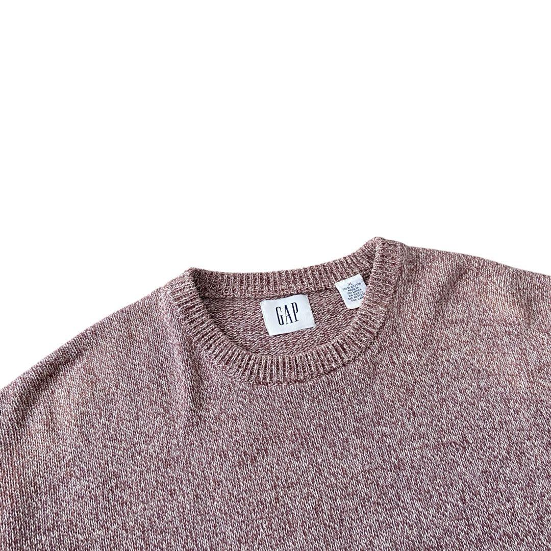 新作商品 ニット コットン GAP OLD 90s セーター メルカリ - マーブル トップス