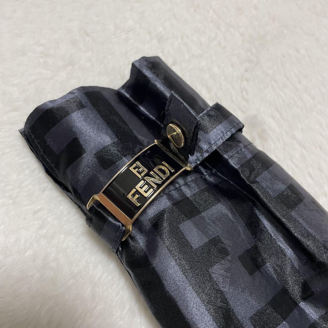 【美品】フェンディ ズッカ柄 折りたたみ傘 FENDI - FENDI ズッカ柄 折り畳み傘の通販 by CYCLE HEARTS
