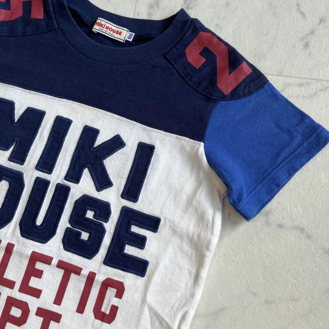mikihouse ミキハウス Tシャツ 2枚セット 100 男の子 画像3
