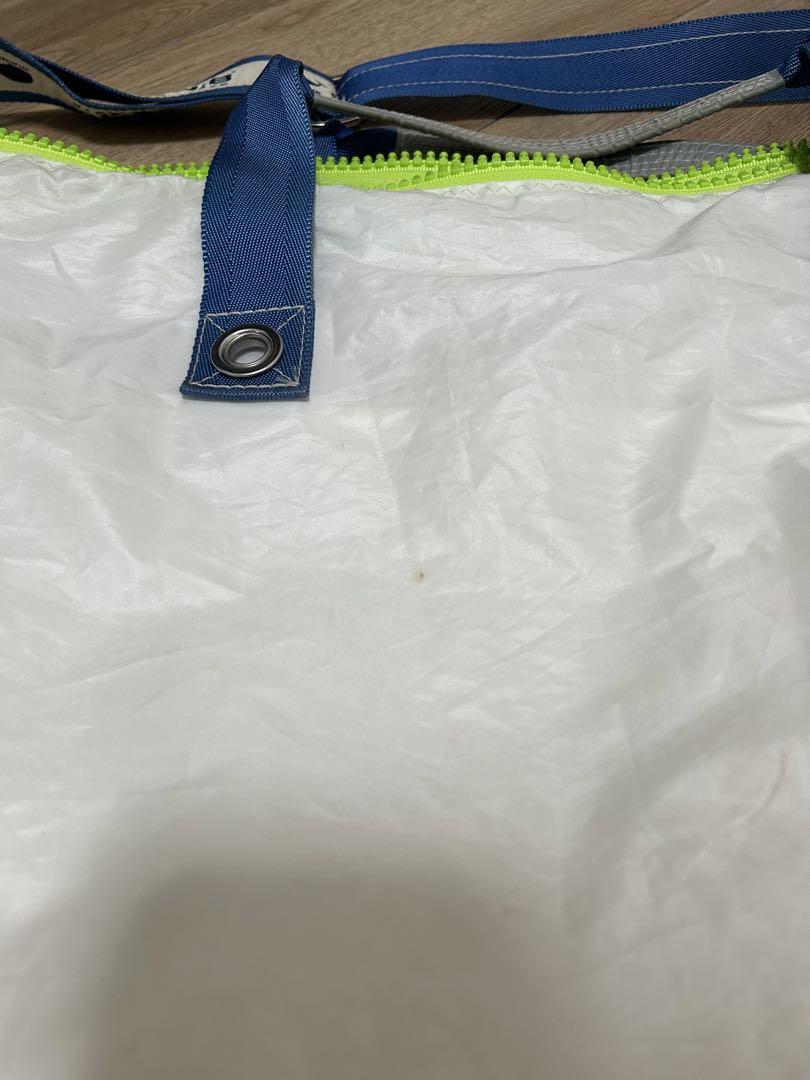 値下げ中！JIB テニスラケットバッグ　名前有　白