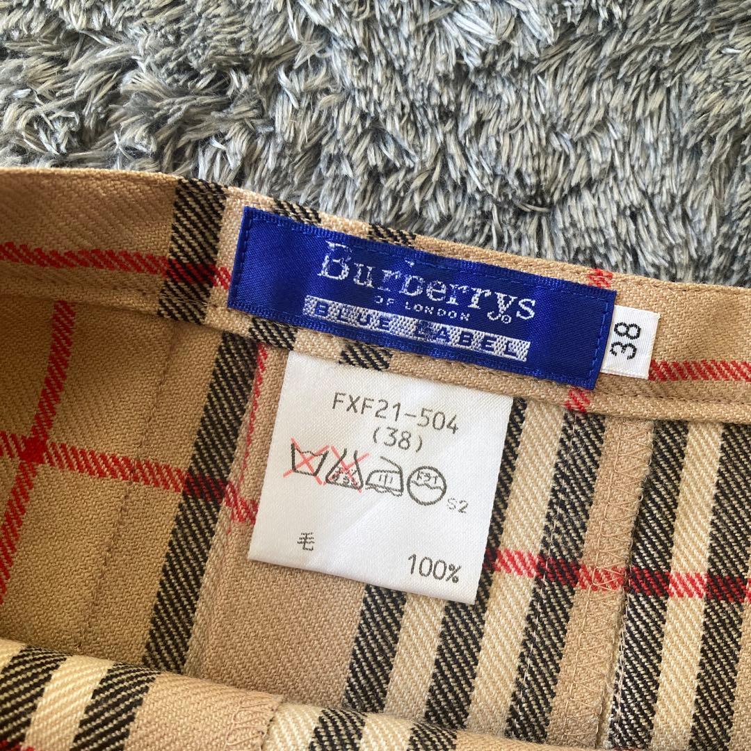 Burberrys チェック柄 プリーツスカート 38 Burberrys チェック柄 プリーツスカート 38
