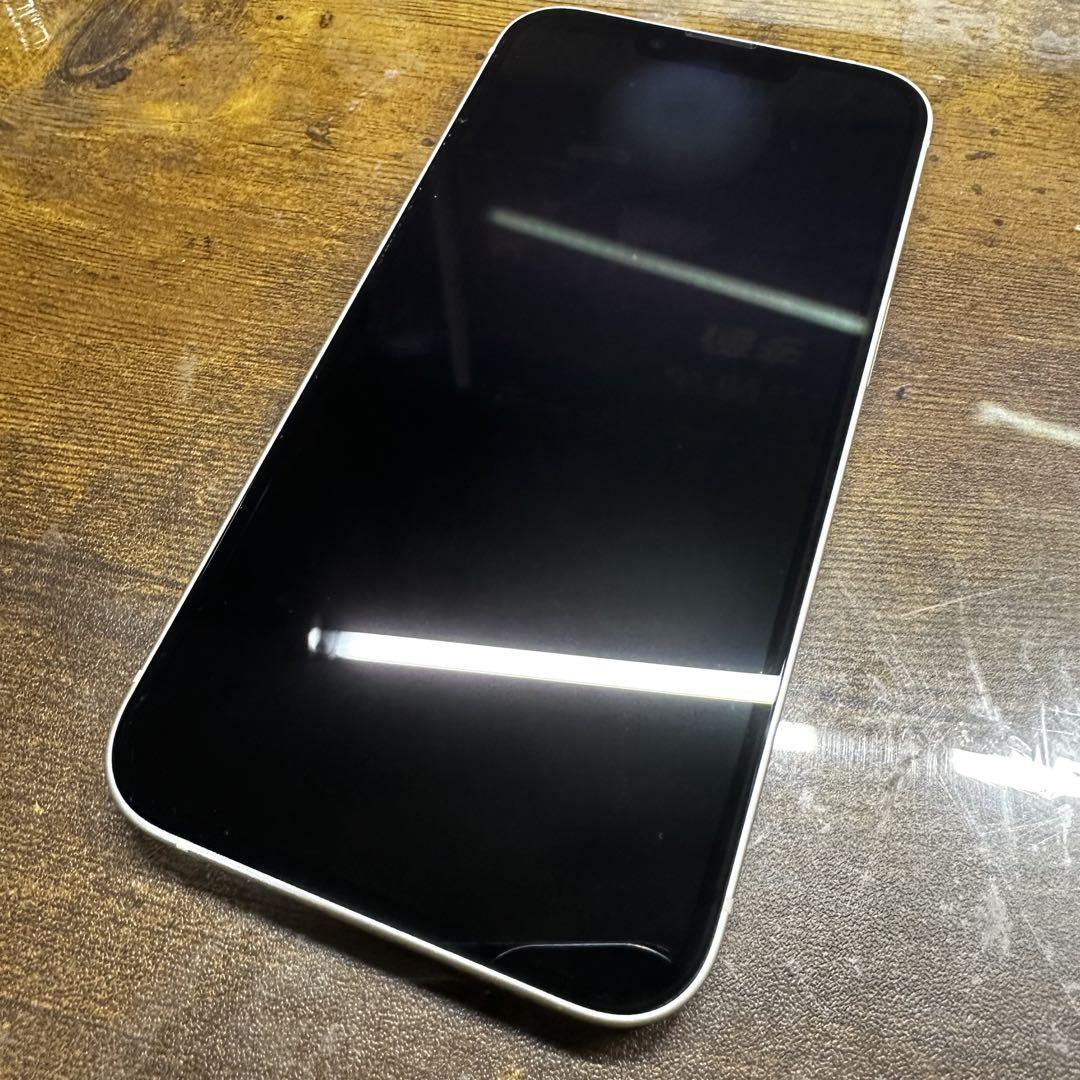 ⭐️ ほぼ新品未使用⭐️iPhone 13★128GB 残債無バッテリー最大100% バッテリー100%】iPhone13 128GB スターライト SIMフリー 残債