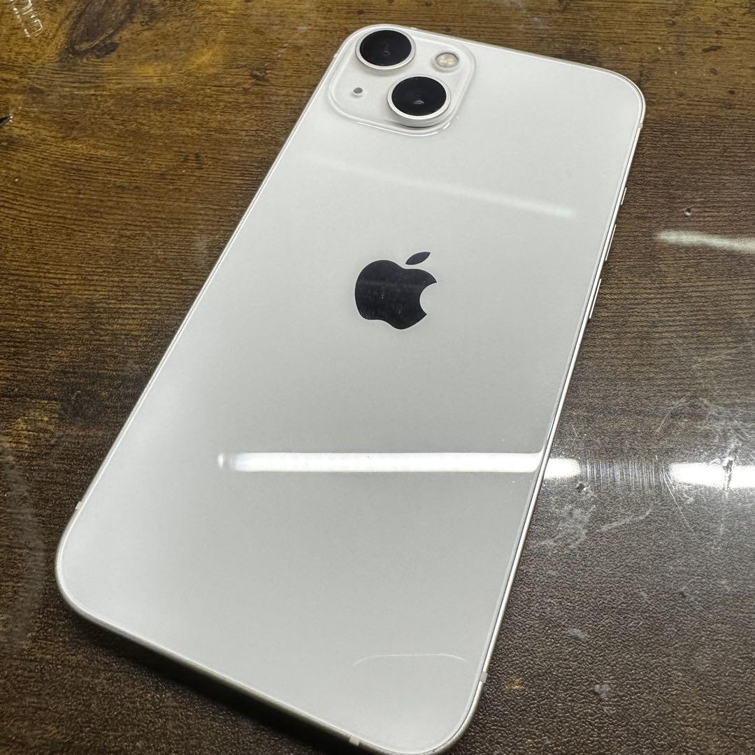 ⭐️ ほぼ新品未使用⭐️iPhone 13★128GB 残債無バッテリー最大100% バッテリー100%】iPhone13 128GB スターライト SIMフリー 残債