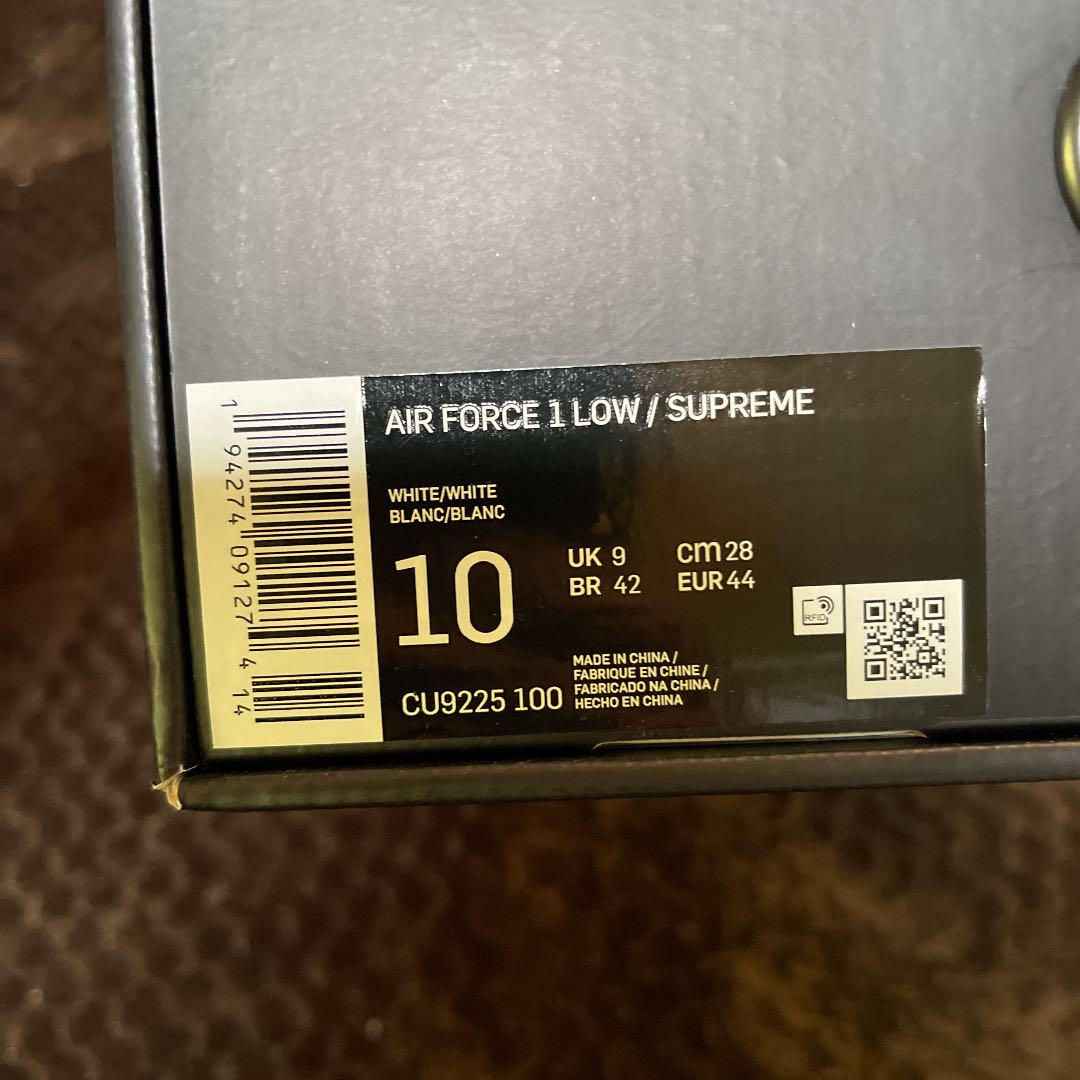 格安定番人気 AIR FORCE 1LOW SUPREME A1ogE-m88207107373 得価NEW