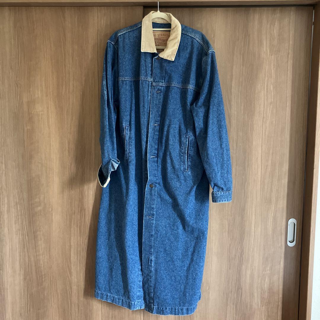 大好き リーバイス デニムロングコート メルカリ - Levi's ジャケット・アウター