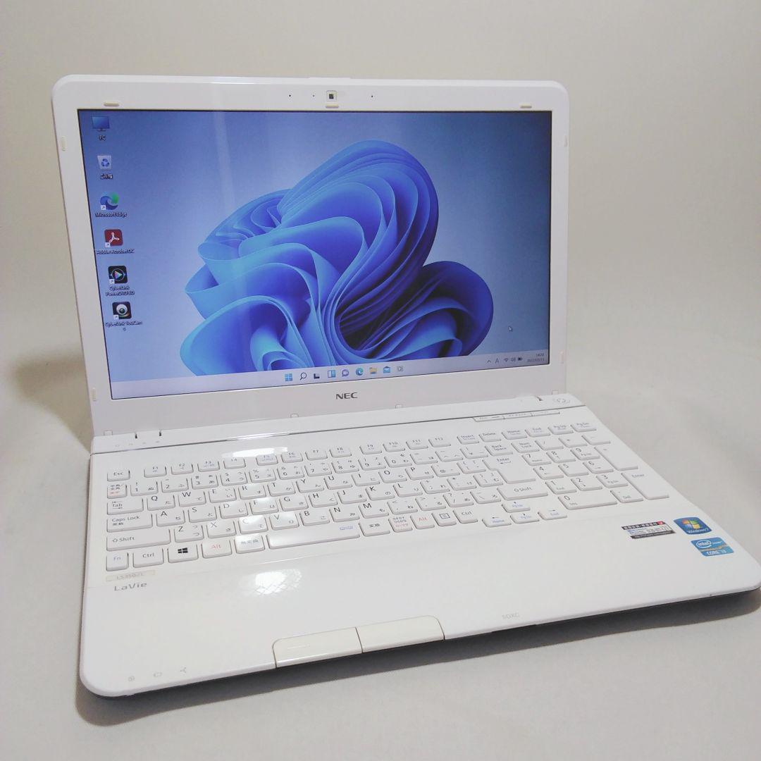定番お買い得 NEC Win11 Webカメラ ブルーレイ搭載 opAkX-m88209981934 ノートパソコン ホワイト色 人気再入荷