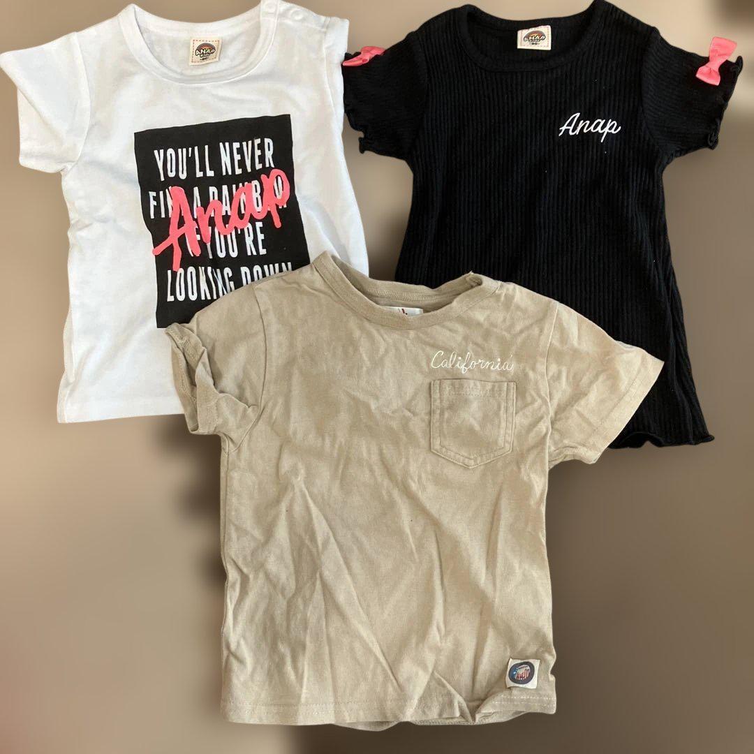 tシャツ 3枚セット 女の子 - メルカリ