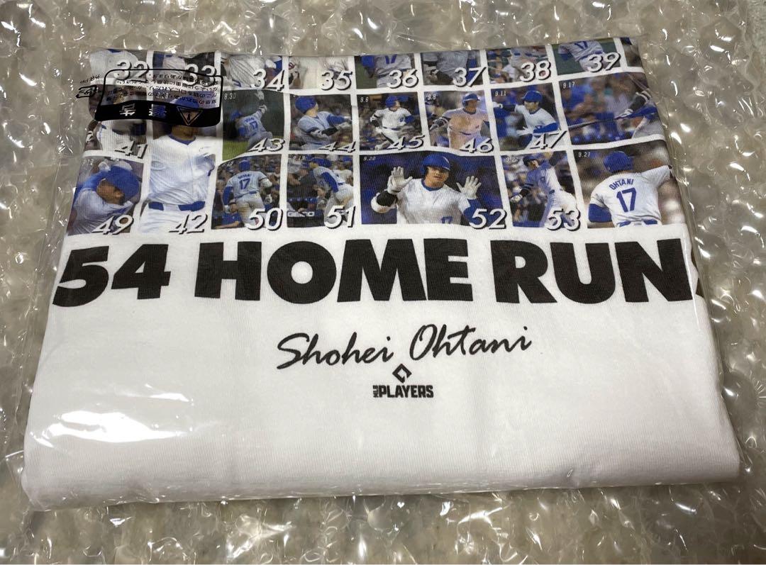【限定】大谷翔平 54HOMERUNS 54ホームラン Tシャツ Lサイズ