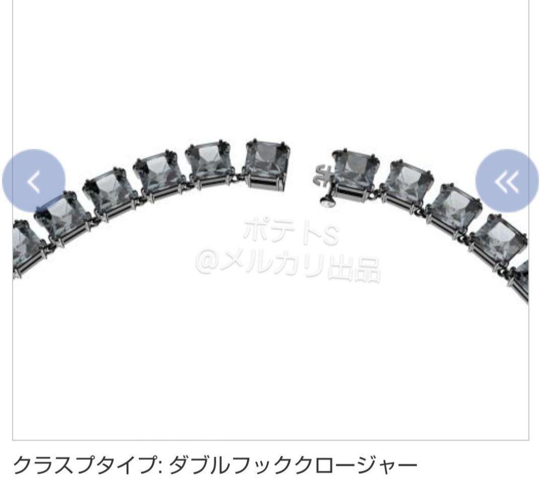 スワロフスキー ネックレス ミレニア ブラック スワロフスキー ネックレス ミレニア ブラック
