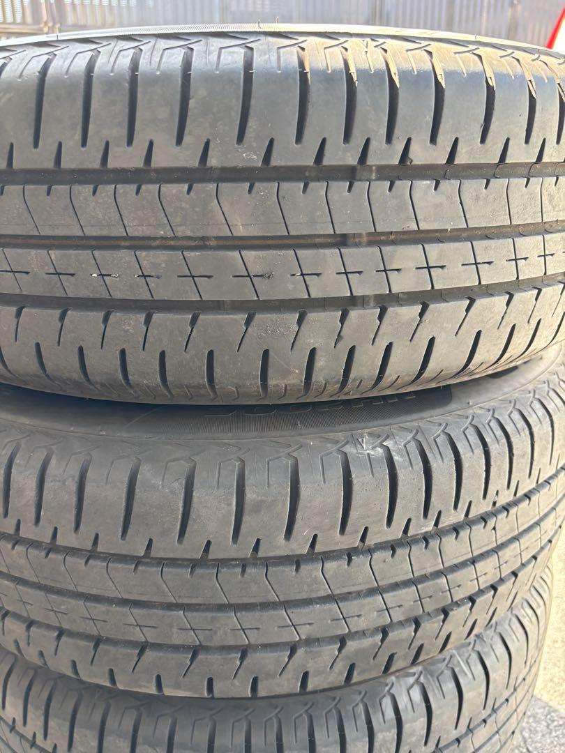 ① 同時購入専用品　スズキ 純正 15インチ タイヤ ホイール バリ山 タイヤ