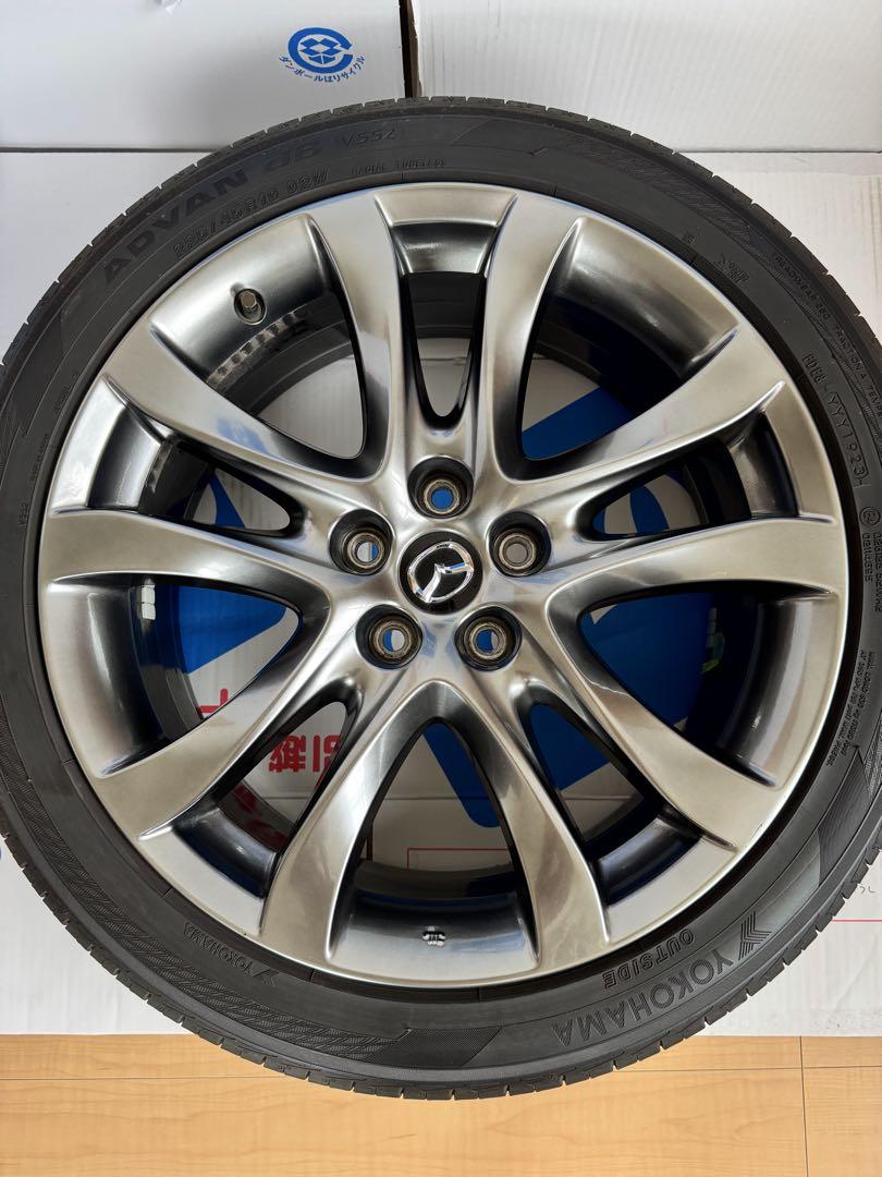 ※1本価格③アテンザ純正ホイール /YOKOHAMA ADVAN db v552
