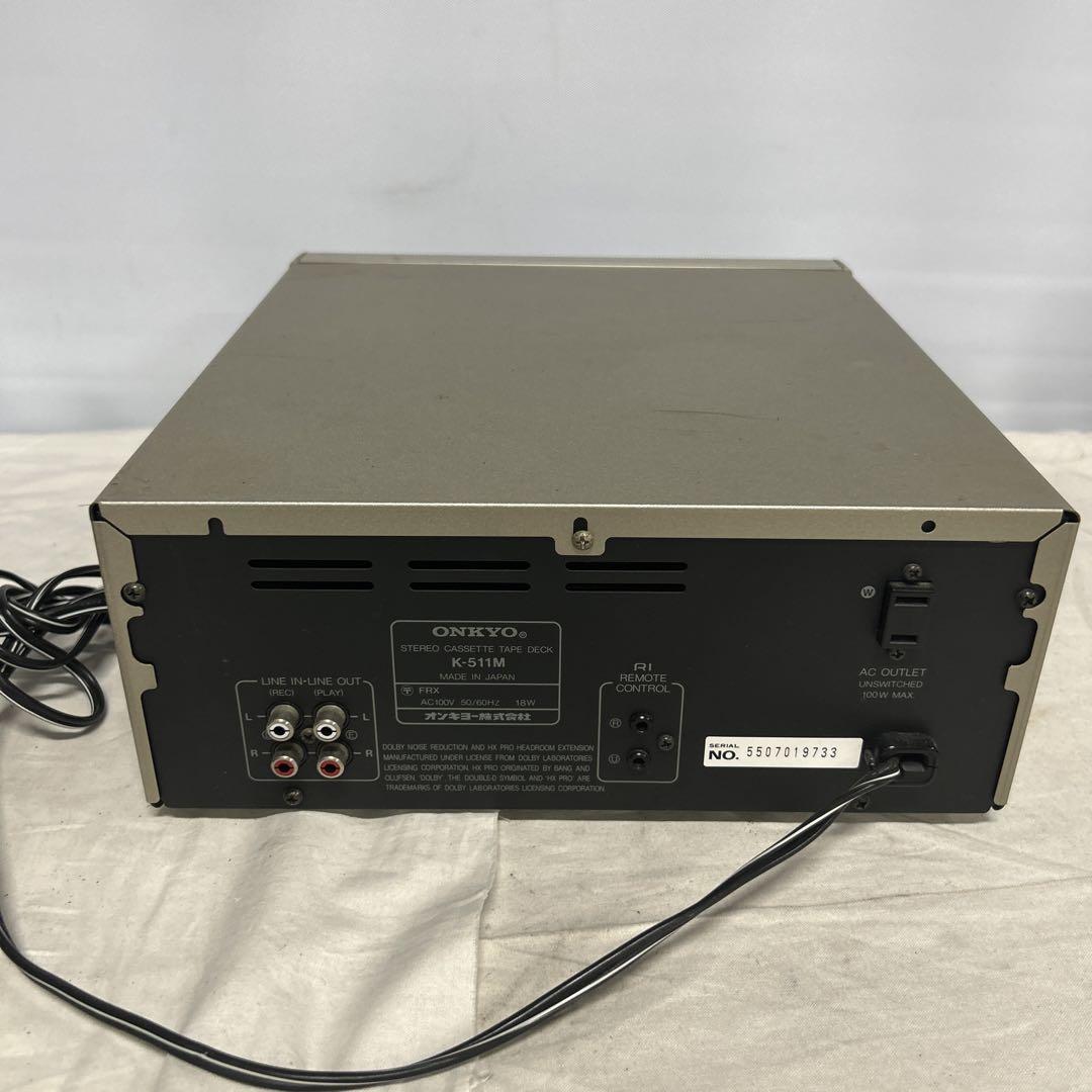 ONKYO K-511Mの仕様 オンキヨー/オンキョー