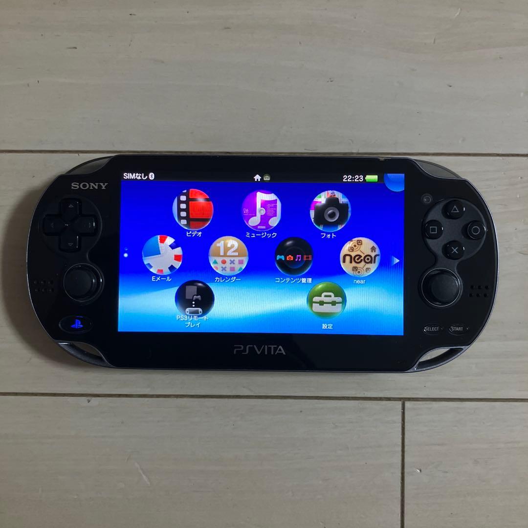SONY PSVITA PCH-1100 本体 ピーエス ビータ 動作品 ソニーPlayStation Vita